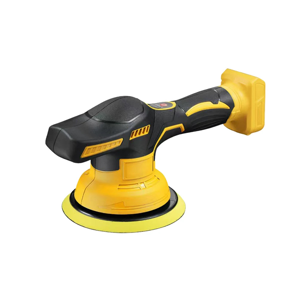 Polisseuse de voiture sans fil, 8 vitesses réglables, électrique automatique, ponçage, scellage, outil de glaçage adapté à Dewalt/Milwaukee/makita, batterie 20V