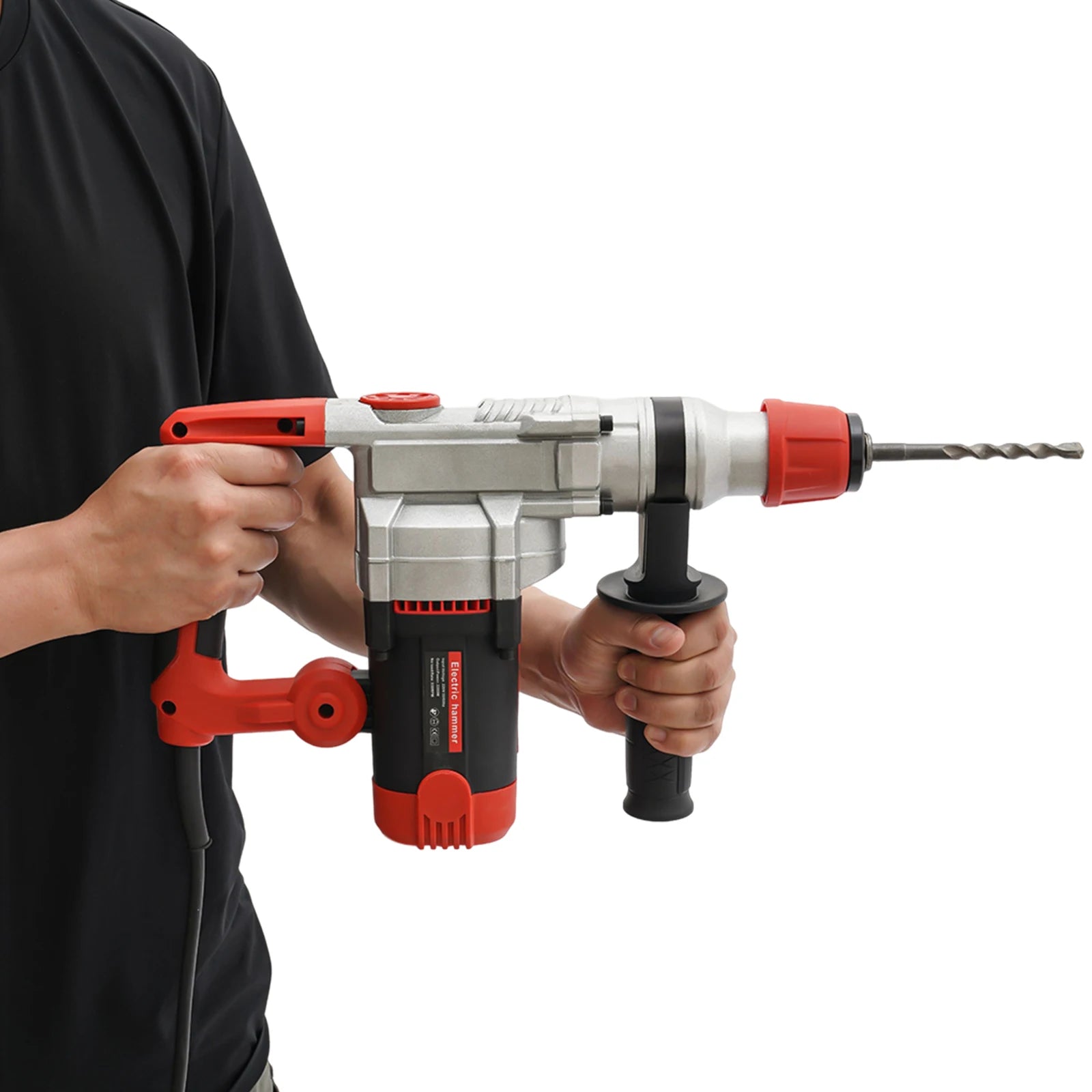 Perceuse percussion rotative électrique 2200W, marteau ciseaux  brise-béton perceuse électrique haute puissance 220V