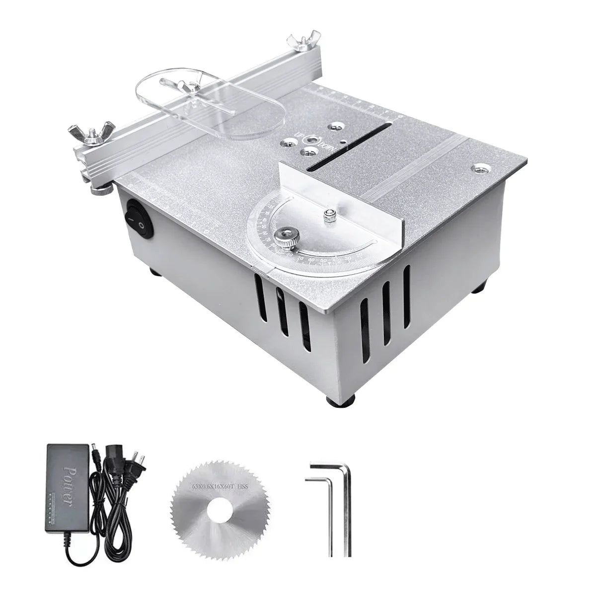 Mini Table Saw 110v-220v 0-15cm Liftable Saw Blade Adjustable Cutting Angle Saw For Diy Crafts Woodworking Metal Plastic Cutting