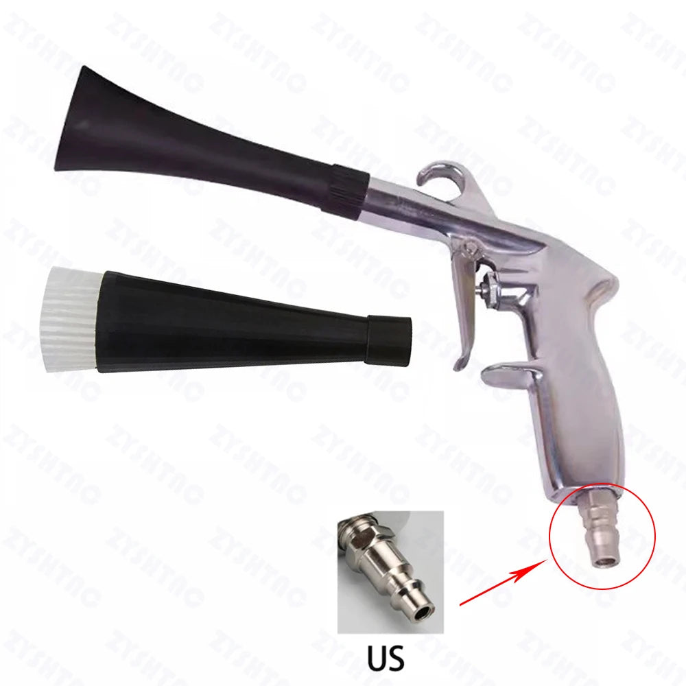 NEW Dry Cleaning High Pressure Gun Car Wash Gun 0.4Mpa-10Mpa Tornador Air Blow Interior Detailing Cleaning Tools Dust Blowing