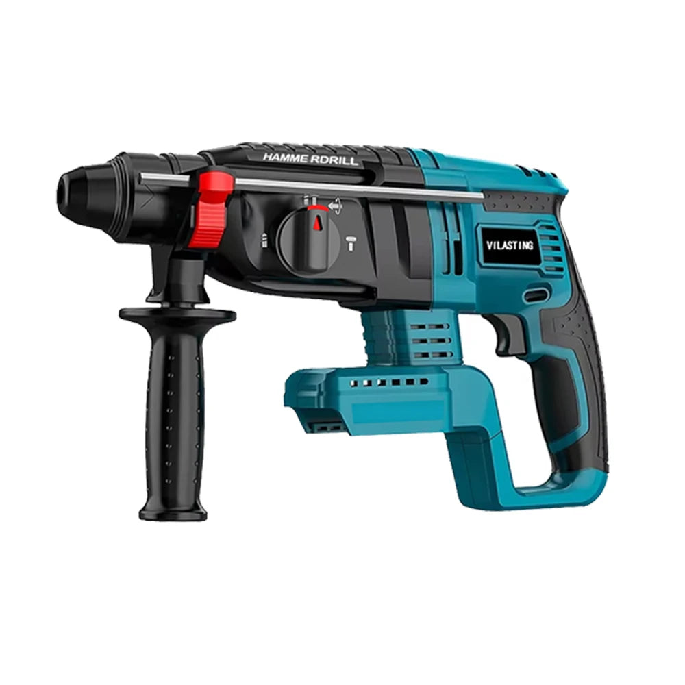 Perceuse à percussion électrique sans balais de 26MM, outils électriques multifonctionnels rotatifs sans fil rechargeables adaptés à la batterie MA KITA/Dewalt 18V