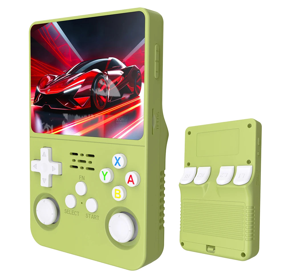 BOYBathroom-Console de jeu vidéo rétro M R36S Pro, système Linux, écran IPS 3.5 ", lecteur vidéo de poche portable, jeux 64 Go