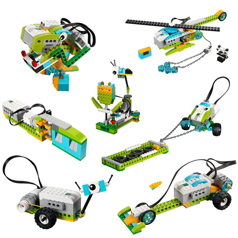 Nouveau kit de robotique WeDo 2.0 Core Set STEAM en boîte, compatible avec les blocs de construction We-Do 45300, jouet éducatif à monter soi-même, cadeau de Noël