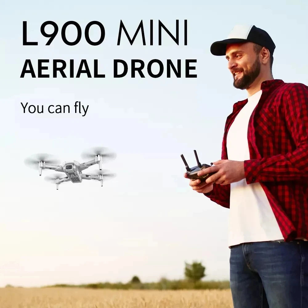 Drone L900 Pro 4K professionnel 5G GPS HD double caméra photographie sans brosse pliable quadrirotor RC Distance 1.2KM Drones jouets