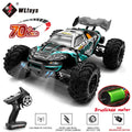 Voiture VersiRC avec LED pour Enfants, Télécommande, Monster Drift High Speed, Camion 4x4, Jouets vs Wltoys 144001, 1:16, 70km, h ou 50km, H
