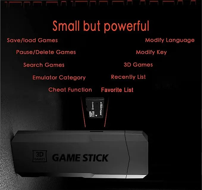 Console de jeu vidéo GD10 X2 Pro 4K HD 2024, Double contrôleur sans fil rechargeable 2.4G pour 64 go 128 go et 256 go 58000 jeux