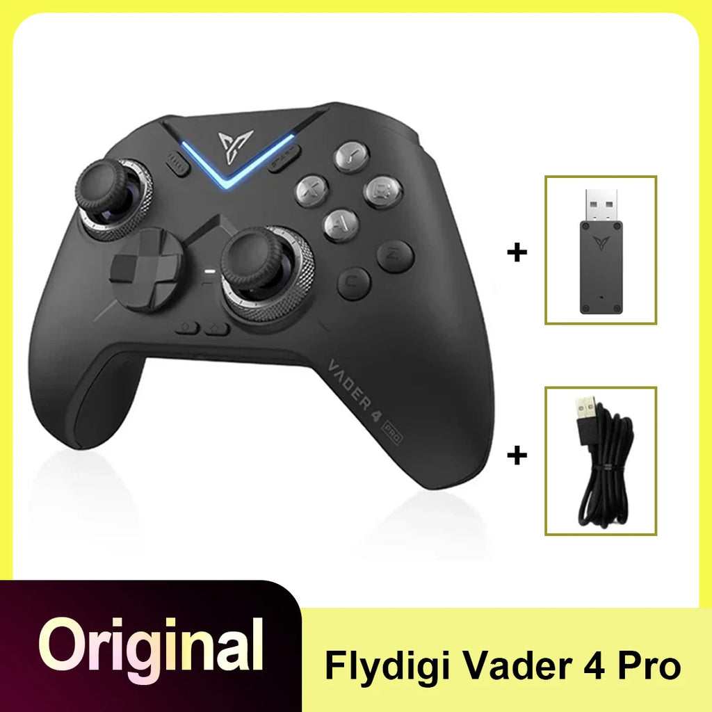 Flydigi Vader 4 Pro contrôleur de jeu avec Hall Rocker athlétique vibrer déclencheur 1000Hz manette de jeu pour commutateur Mobile TV PC