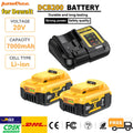 Pour Dewalt 18 V/20 volts MAX DCB200 remplacement de batterie au Lithium 18 V DCB203 DCB184 DCB182 180 DCB181 DCB182 DCB201 DCB206 chargeur