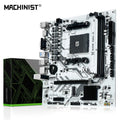 MACHINIST-Carte mère B450, processeur AMD, canal touristique, mémoire DDR4, carte mère AM4, M.2 NVcloser, prend en charge Ryzen 5500, 5600, 5600G CPU