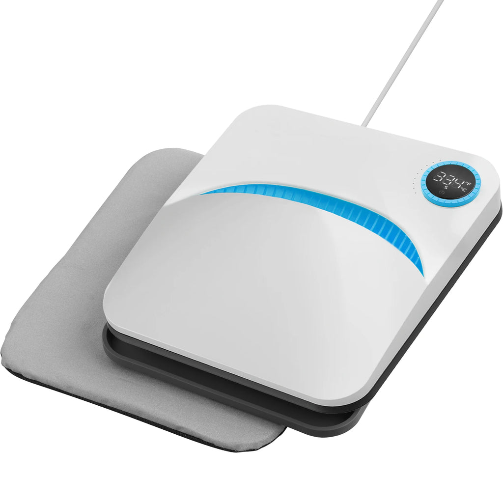 VEVOR-Machine de presse à chaud portable, impression de chemise bricolage, transfert par sublimation multifonctionnel pour HTV, sac de t-shirt en vinyle, 9x9 po, 12x10 po