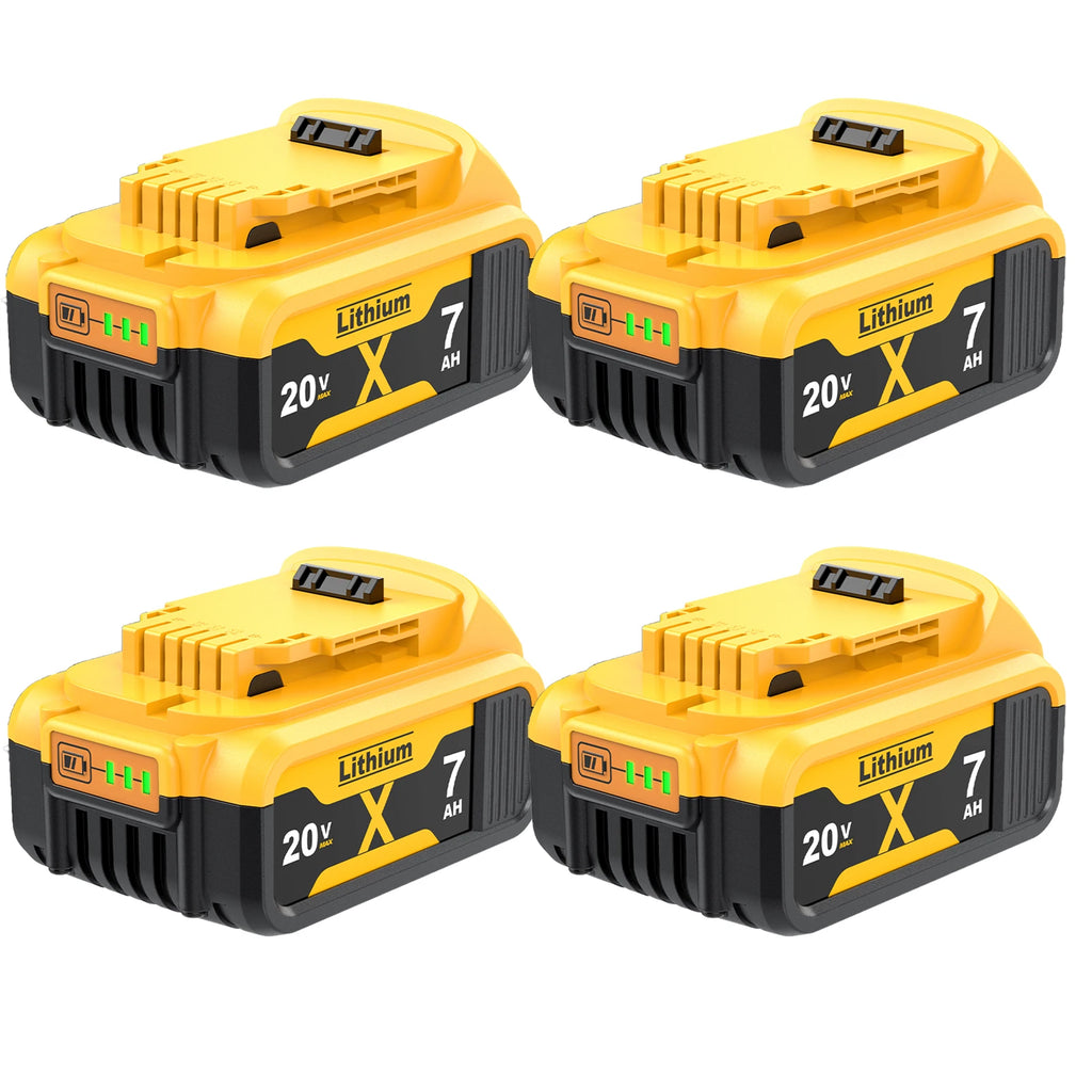 Pour Dewalt 18 V/20 volts MAX DCB200 remplacement de batterie au Lithium 18 V DCB203 DCB184 DCB182 180 DCB181 DCB182 DCB201 DCB206 chargeur