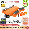 LYZRC officiel L900 PRO SE moteur sans balais GPS 4K Drone professionnel 5G WIFI hélicoptère de photographie aérienne pliable quadrirotor
