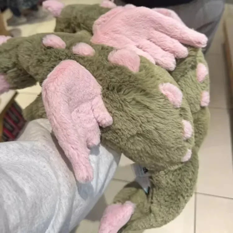 Original JELLYCAT chat 60 cm Matcha cerise Dragon bébé poupée chambre oreiller chat et chien jouer avec des jouets en peluche cadeau de vacances pour animaux de compagnie