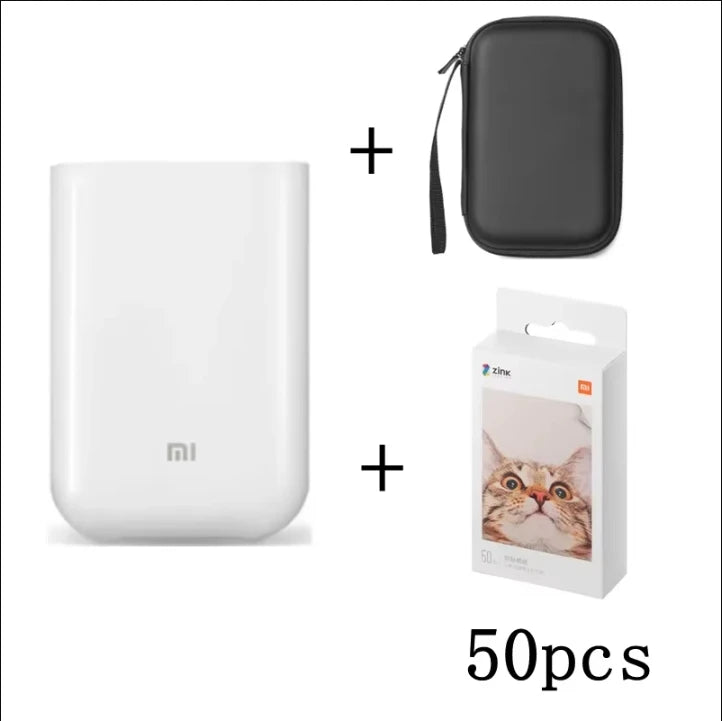 Imprimante Photo Portable 300dpi Mini Format Wi-Fi Impression Smartphone Cadeau
