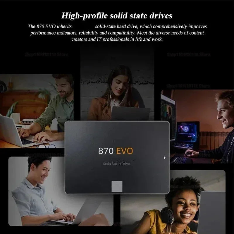 Lenovo nouveau SSD 880 EVO 1 to 2 to 4 to disques à semi-conducteurs internes disque dur SATA 3.0 MLC 2.5 pouces pour ordinateur portable ordinateur de bureau PS4 PS5