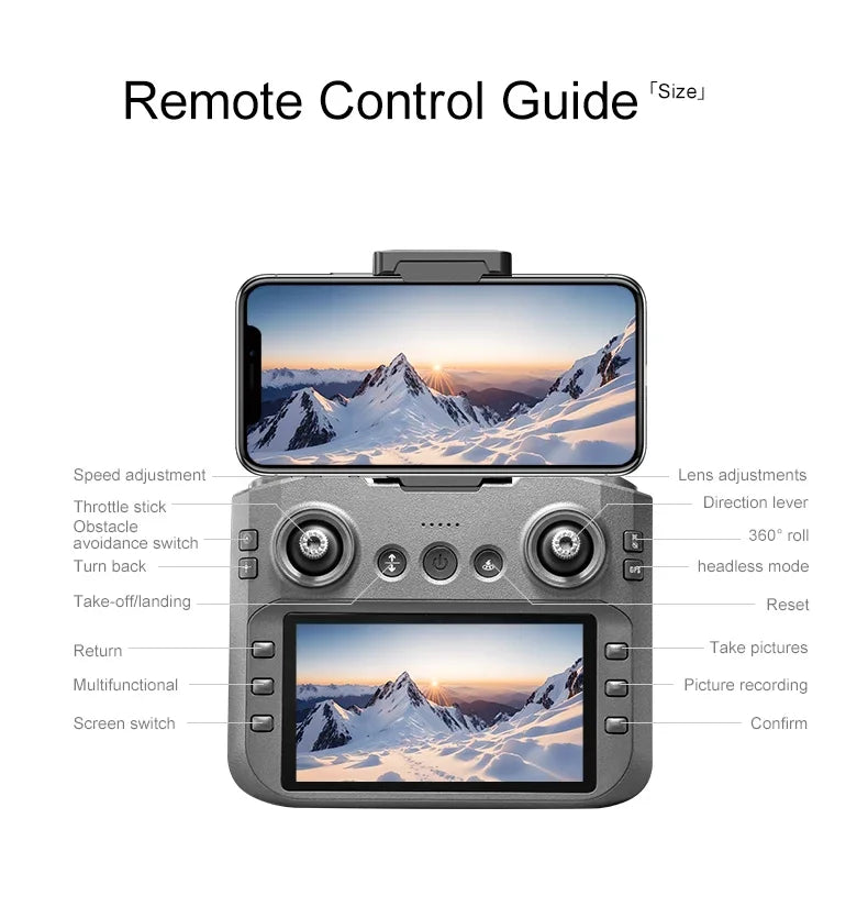 Xiaomi A14Pro max GPS Drone 4K professionnel double caméra Dron moteur sans brosse WIFI FPV pliable RC quadrirotor hélicoptère jouets