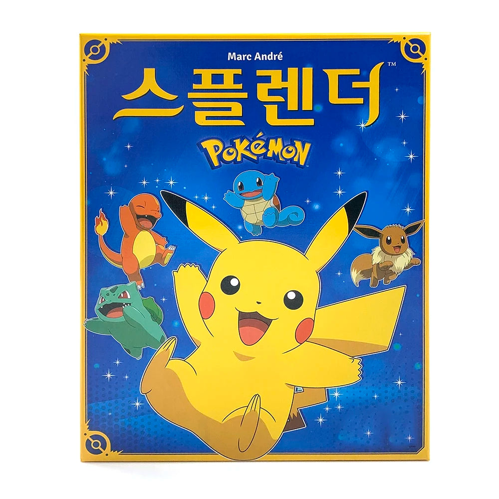 Jeu de société édition Pokémon, Version coréenne, jeu de cartes, stratégie d'introduction, jeu de fête Pokémon, jeu de vacances, collection de cartes de loisirs