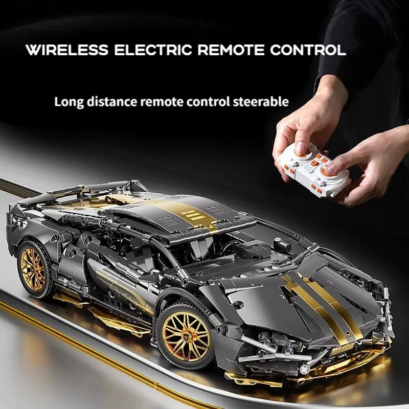 67129 Voiture MOC 1280 pièces Blocs de construction Voiture et jouet de construction Voitures de collection pour adultes Ensemble pour construire un modèle de voiture de sport à l'échelle 1:14