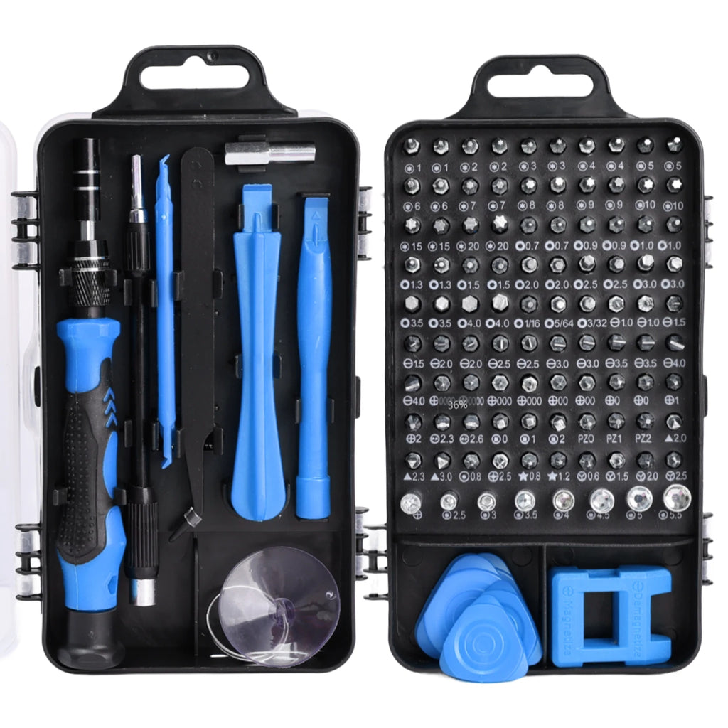 Mini Kit d'outils de réparation magnétique professionnel 115 en 1, jeu de tournevis de précision multifonctionnel pour téléphone portable tablette PC montre