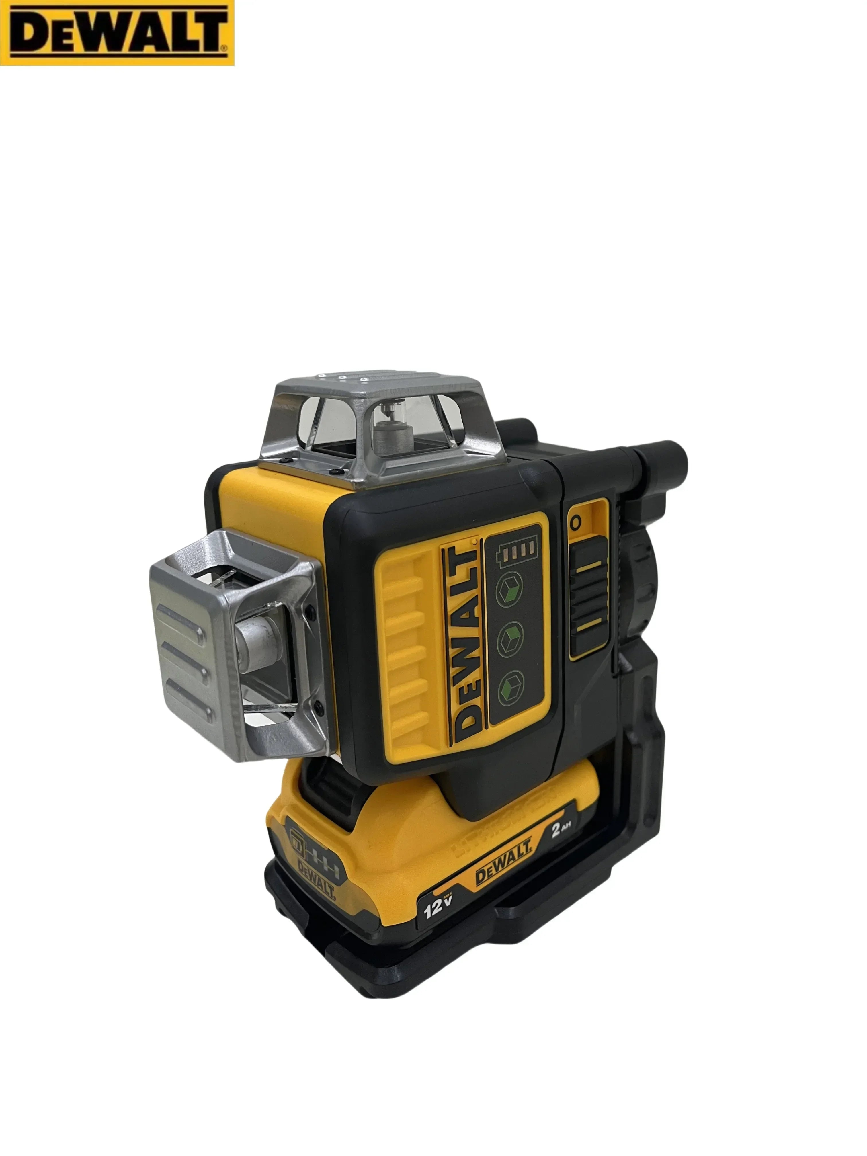 Dewalt – batterie au Lithium 12V verticale, 3 côtés x 360 degrés, 12 lignes, niveau Laser, compteur vert horizontal, outil extérieur, nouveauté 2025