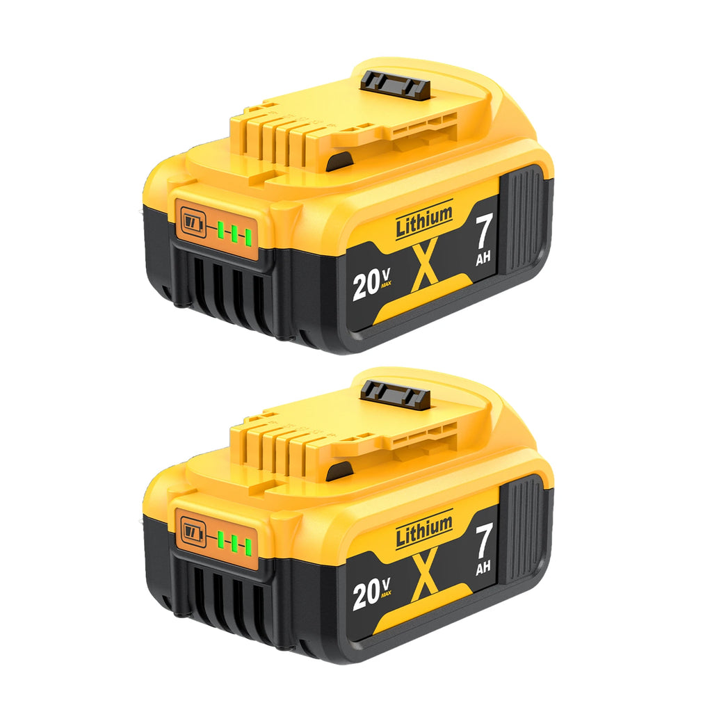 Pour Dewalt 18 V/20 volts MAX DCB200 remplacement de batterie au Lithium 18 V DCB203 DCB184 DCB182 180 DCB181 DCB182 DCB201 DCB206 chargeur