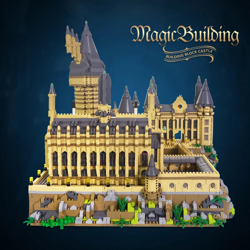Château Magique 6000+ Mini Blocs 3,5mm – Jeu de Construction, Kit Cadeau Créatif