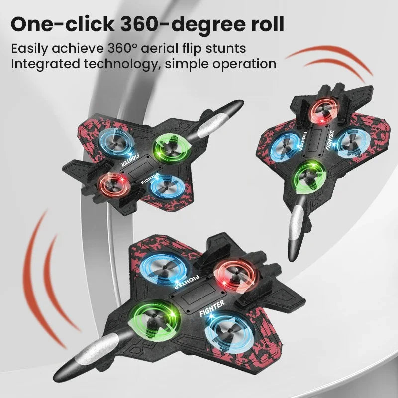 Jouet volant planeur Rc avec avion à Jet léger 2.4G EPP cascadeur télécommande avion de chasse en mousse jouets pour garçons enfants cadeaux d'anniversaire