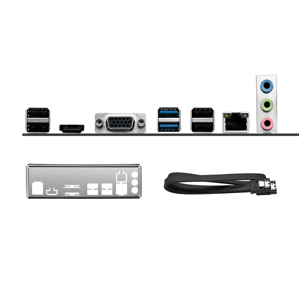 MACHINIST-Carte mère B450, processeur AMD, canal touristique, mémoire DDR4, carte mère AM4, M.2 NVcloser, prend en charge Ryzen 5500, 5600, 5600G CPU