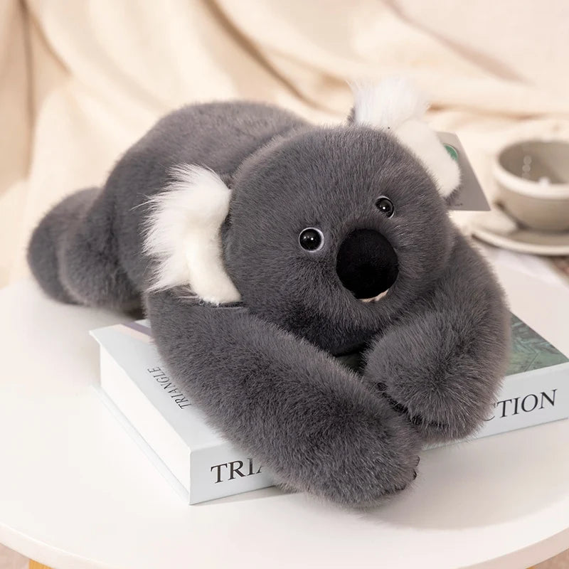 30-65cmKawaii haute qualité forêt Animal en peluche poupée oreiller doux à bras longs raton laveur dinosaure paresseux Panda Koala en peluche jouet décor à la maison