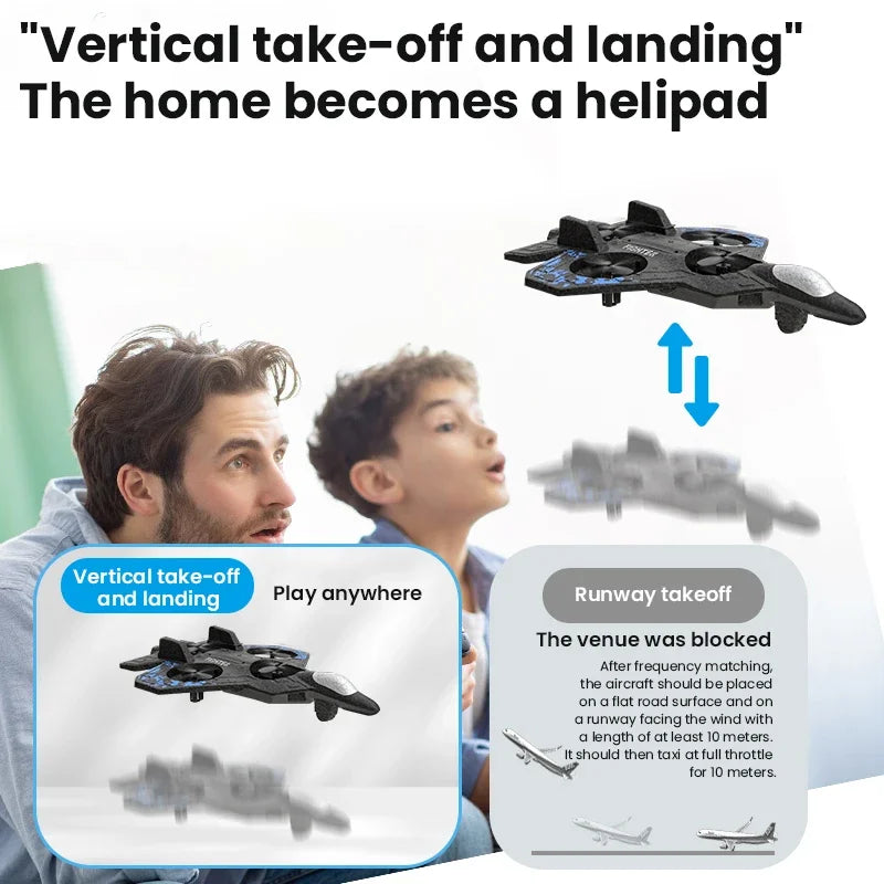 Jouet volant planeur Rc avec avion à Jet léger 2.4G EPP cascadeur télécommande avion de chasse en mousse jouets pour garçons enfants cadeaux d'anniversaire