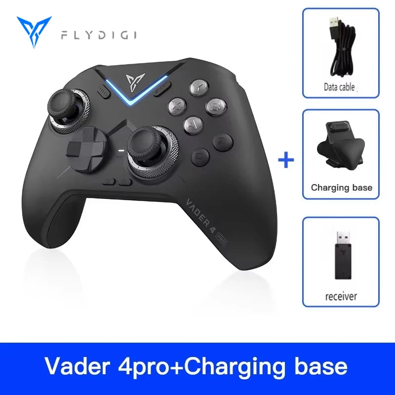 FLYDIGI-Vader 4 Pro Gaming Contrmatérielle, Switchable Tirgger Support, Elite Force, PC, NS, Mobile TV Box, PC Gamer, PS Game Boy Gifts