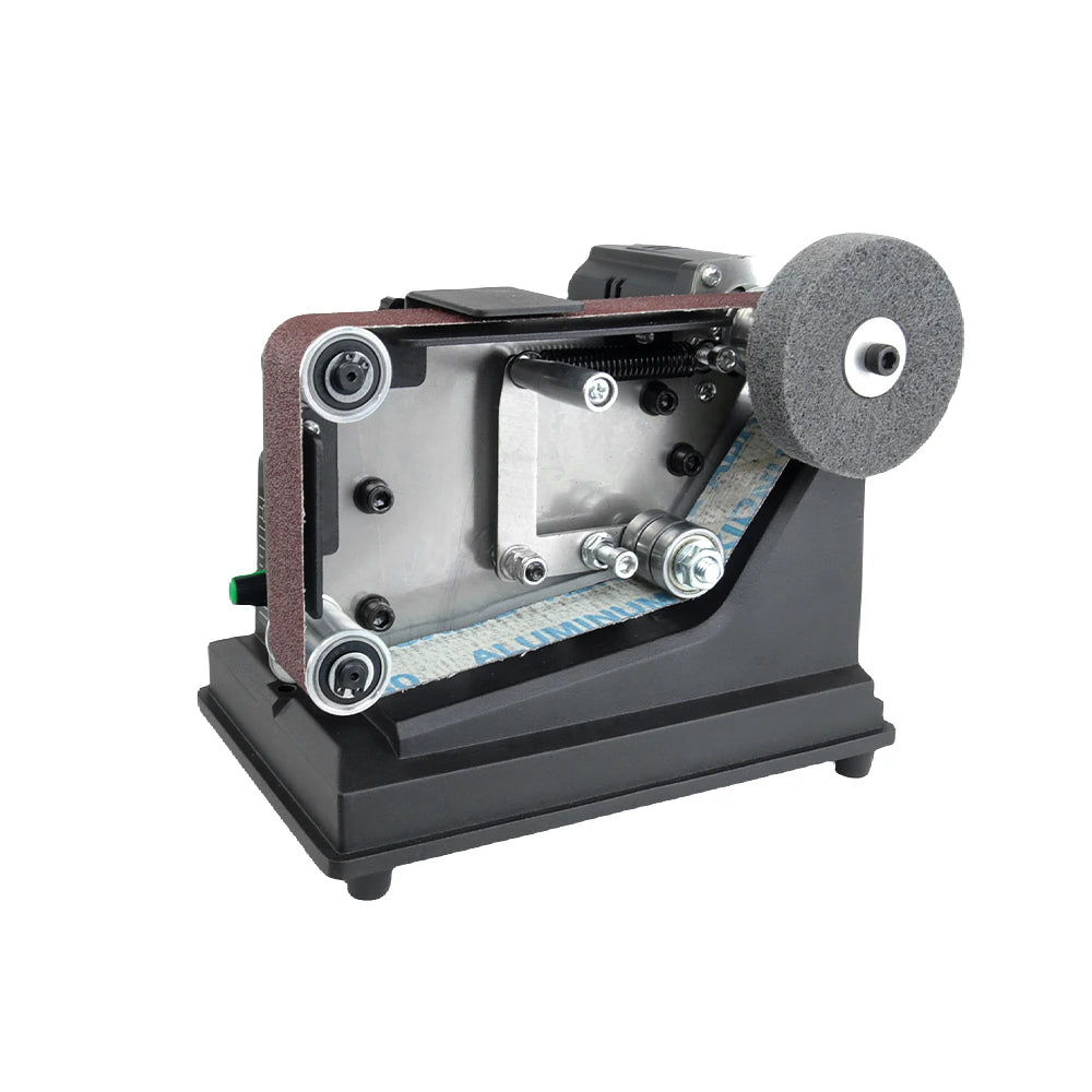 Allsome-Mini ponceuse à bande électrique, 180W, 533x30mm, compatible avec les batteries Makita 18V et AC 220V, 10 pièces