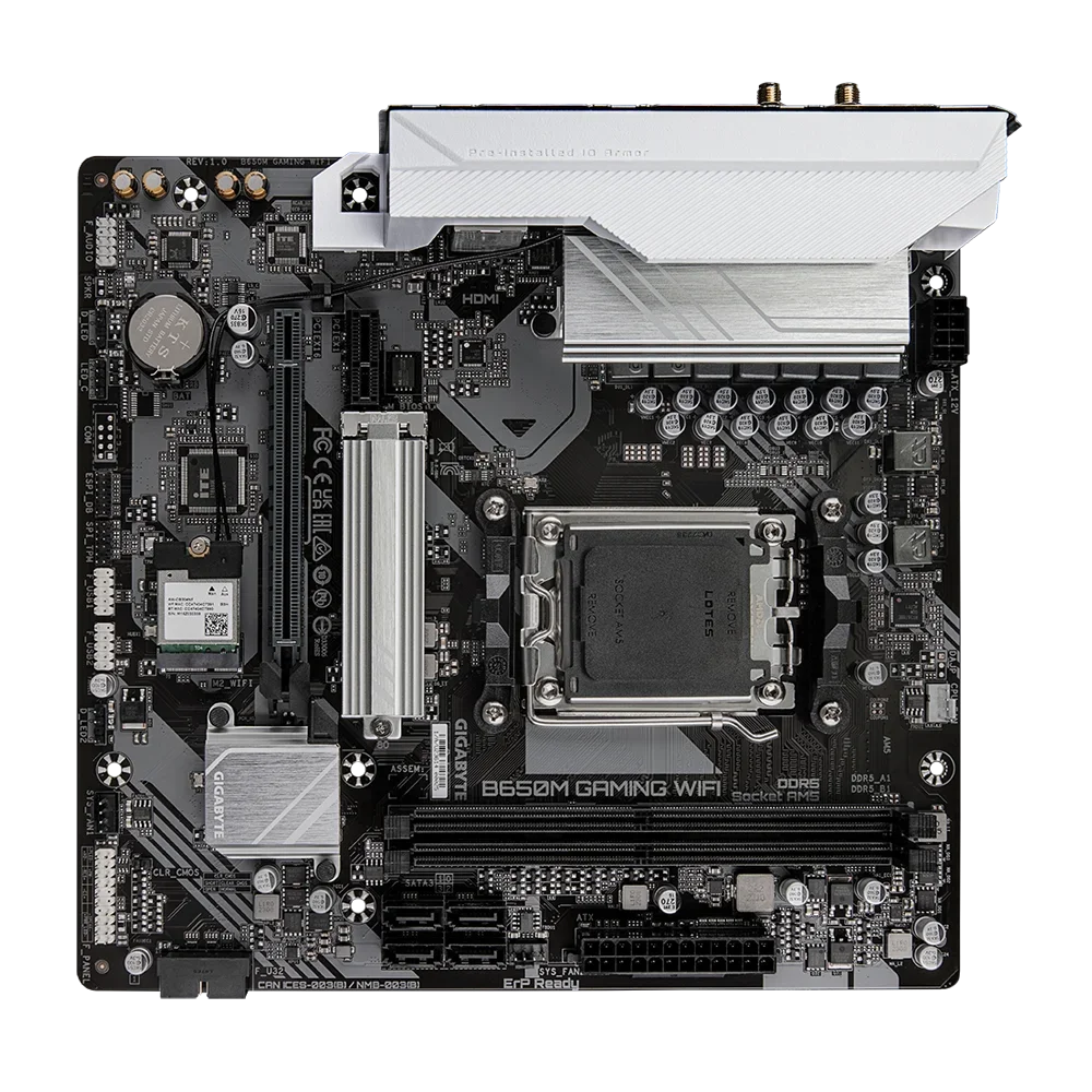 GIGABYTE nouveau B650M GAMING WIFI DDR5 B650 AMD carte mère Socket AM5
