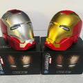 Casque Iron Man Mk5 casque à commande vocale électrique 1/1 Cosplay yeux Led masque en métal modèle jouet pour enfants adultes cadeaux de noël