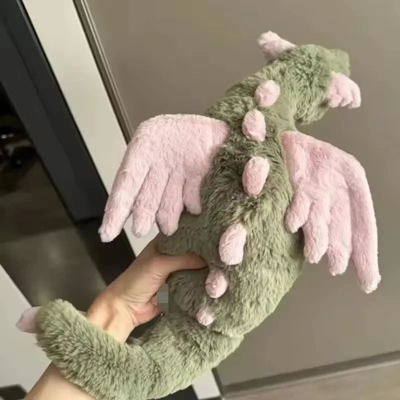 Original JELLYCAT chat 60 cm Matcha cerise Dragon bébé poupée chambre oreiller chat et chien jouer avec des jouets en peluche cadeau de vacances pour animaux de compagnie