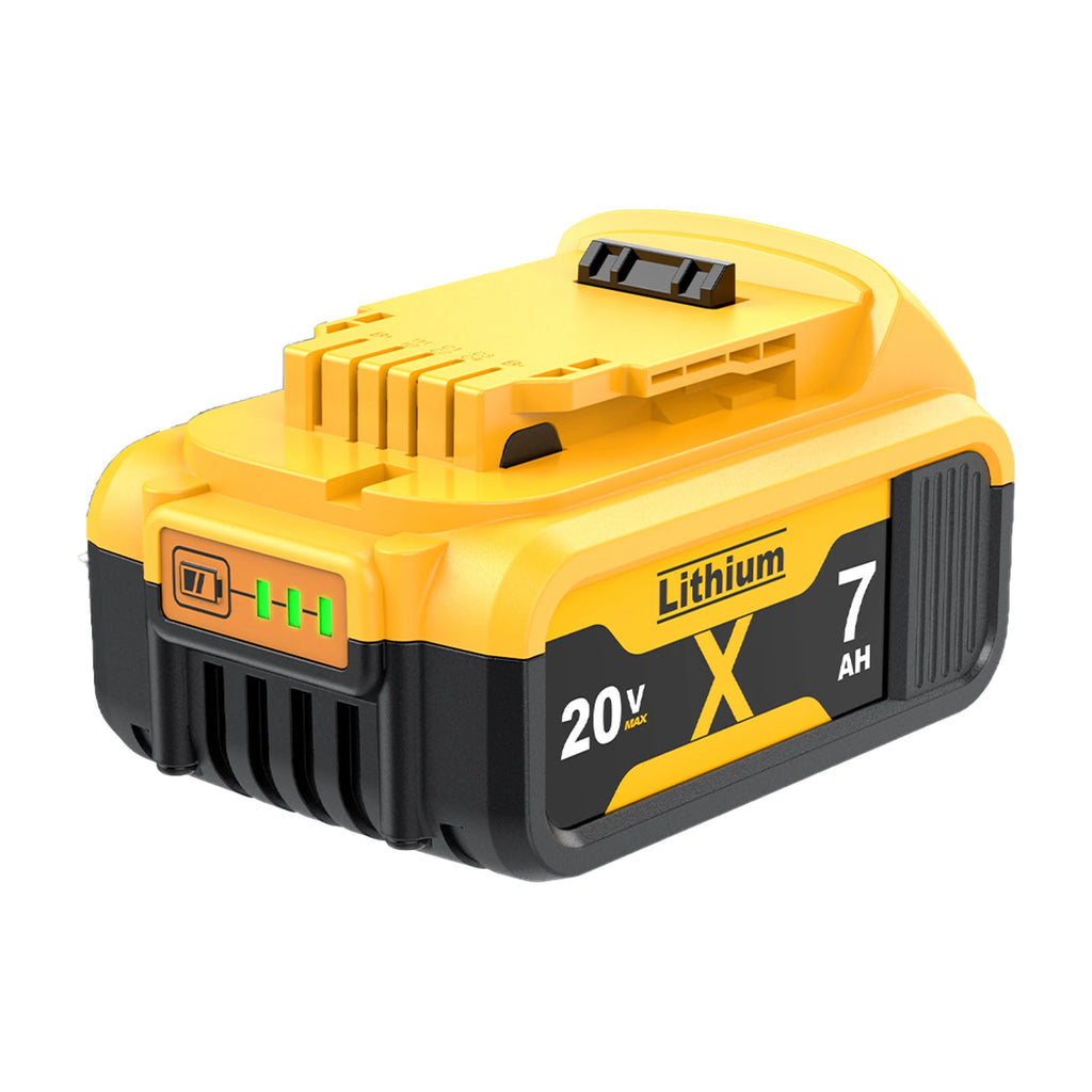 Pour Dewalt 18 V/20 volts MAX DCB200 remplacement de batterie au Lithium 18 V DCB203 DCB184 DCB182 180 DCB181 DCB182 DCB201 DCB206 chargeur